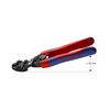 Csapszegvágó 64HRC max.d5,2mm karcsú kompakt piros-kék 200mm-hossz CoBolt KNIPEX