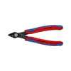 Elektronikai oldalcsípő fogó 62HRC max.d/1,2mm nyitórugós piros-kék normál Super Knips KNIPEX