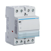 Installációs kontaktor sorolható csendes 40A/ 400V AC 24V AC-műk 3M ESD Hager
