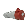 Ipari dugalj lengő 3P+N+E 16A 5P 380-415V(50+60Hz) piros egyenes IP44 műanyag P17 Tempra LEGRAND