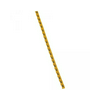 Kábeljelölő (G) műanyag sárga bepattintó Duplix LEGRAND