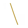 Kábeljelölő (J) műanyag sárga bepattintó Duplix LEGRAND