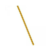 Kábeljelölő (~) műanyag sárga bepattintó Duplix LEGRAND