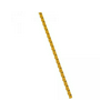 Kábeljelölő (=) műanyag sárga bepattintó Duplix LEGRAND