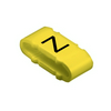 Kábeljelölő (Z) rácsúsztatható 16-500mm2 műanyag sárga CLI M 2-4 GE/SW Z MP Weidmüller