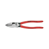 Kombinált fogó erő 62HRC max.4,6/3mm-vágás piros 240mm KNIPEX