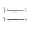 Kötegelő 200mm x 4.8mm fekete műanyag külsőfogas 565 4.8x200 SWUV OBO-BETTERMANN