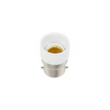 Lámpafoglalat-adapter B22-> E14 20W/240V műanyag fehér LED line