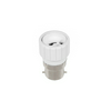 Lámpafoglalat-adapter B22->GU10 20W/240V műanyag fehér LED line
