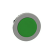 Nyomógombfej fém d30 lapos zöld kerek visszaugró Harmony XB4 Schneider