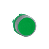 Nyomógombfej műanyag d22 lapos zöld kerek visszaugró Harmony XB5 Schneider