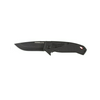 Összecsukható kés D2 acél sima élű fekete markolat egyenes Milwaukee