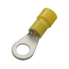 Szemes saru DIN 46237 nejlon szigeteléssel 4-6,0mm2 10M/csavar gyűrűs-alakú sárga réz SSZ10 Haupa