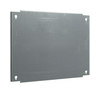 Szerelőlap fix acél 1500mm x 540mm galvanizált Quadro Hager